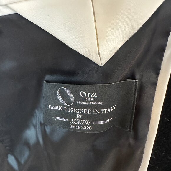 NWT - J. Crew Women's Alexandra Black Velvet Blazer/Jacket . - Picture 9 of 14